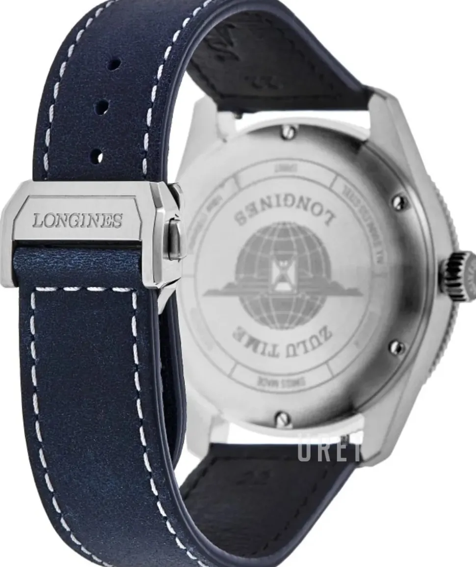 Spirit Zulu Time Blå/Läder Ø42 mm