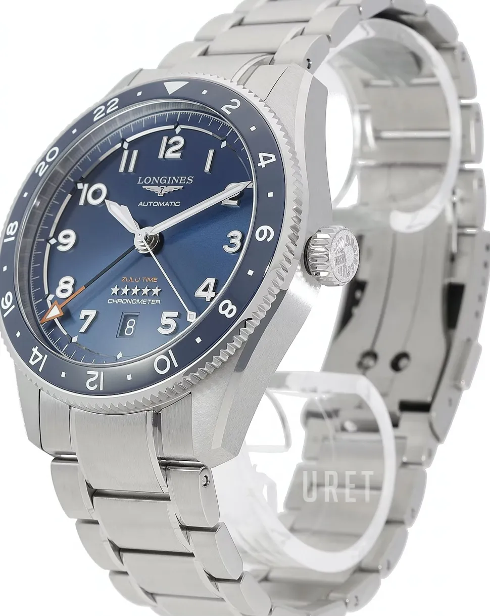 Spirit Zulu Time Blå/Stål Ø42 mm