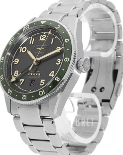 Spirit Zulu Time Grön/Stål Ø42 mm