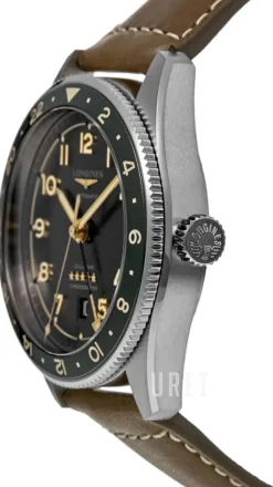 Spirit Zulu Time Svart/Läder Ø42 mm