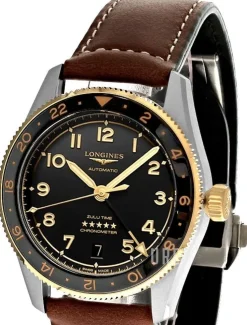 Spirit Zulu Time Svart/Läder Ø39 mm