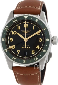 Spirit Zulu Time Svart/Läder Ø39 mm