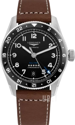Spirit Zulu Time Svart/Läder Ø39 mm