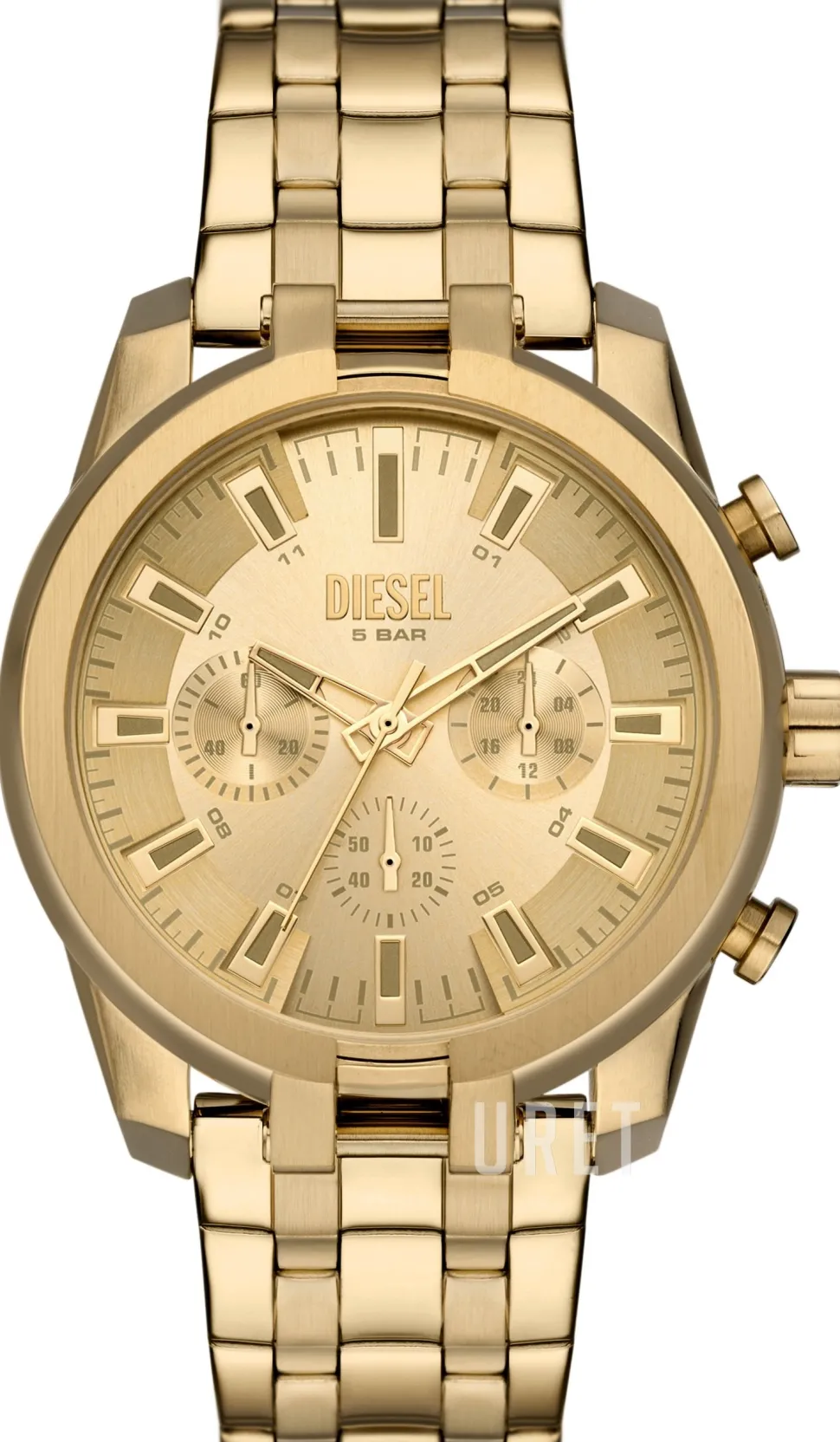 Split Guldtonad/Guldtonat stål Ø43 mm