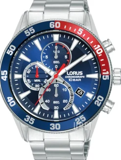 Sport Blå/Stål Ø45 mm