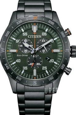 Sport Grön/Stål Ø43.5 mm