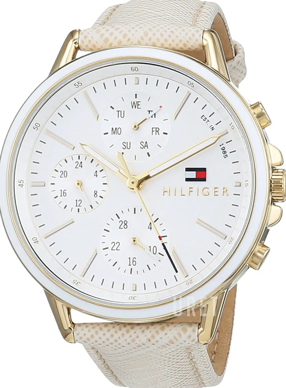 Sport Silverfärgad/Läder Ø40 mm