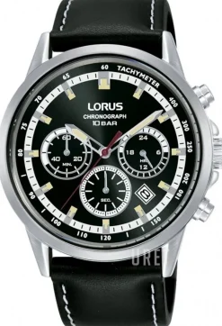 Sport Svart/Läder Ø42 mm