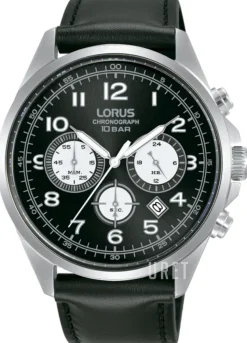 Sport Svart/Läder Ø45 mm