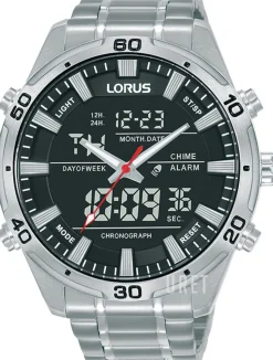 Sport Svart/Stål Ø46 mm