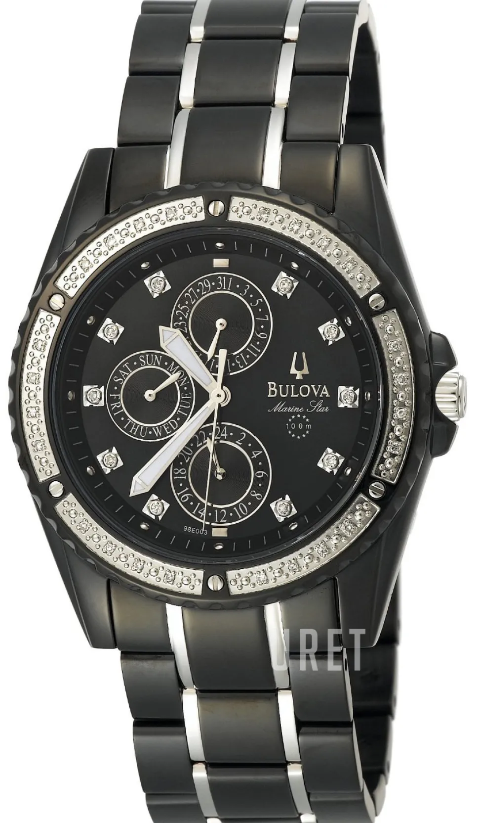 Sport Svart/Stål Ø42 mm