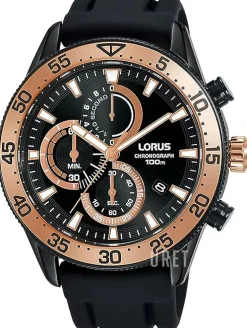 Sports Svart/Gummi Ø45 mm