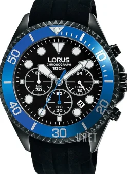 Sports Svart/Gummi Ø43 mm