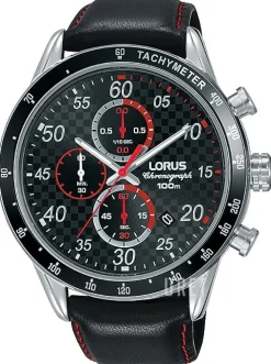 Sports Svart/Läder Ø45 mm