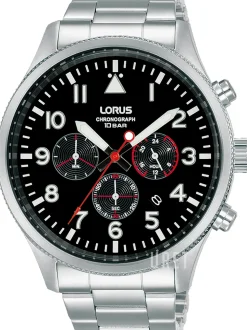 Sports Svart/Stål Ø45 mm