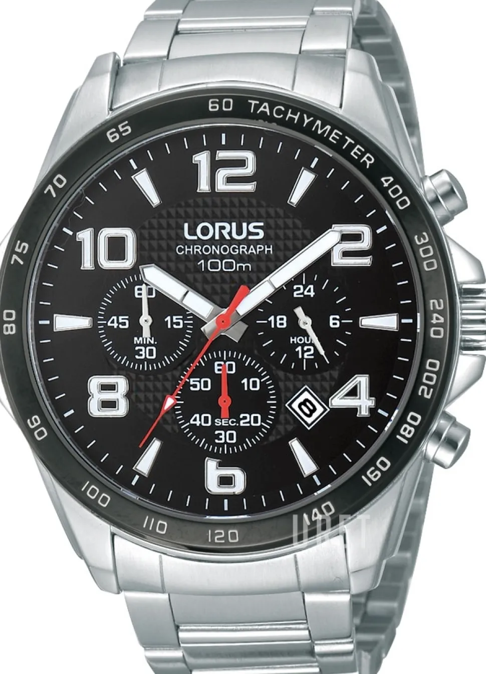 Sports Svart/Stål Ø45 mm