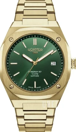 Stingray R7 Grön/Gulguldtonat stål Ø41 mm