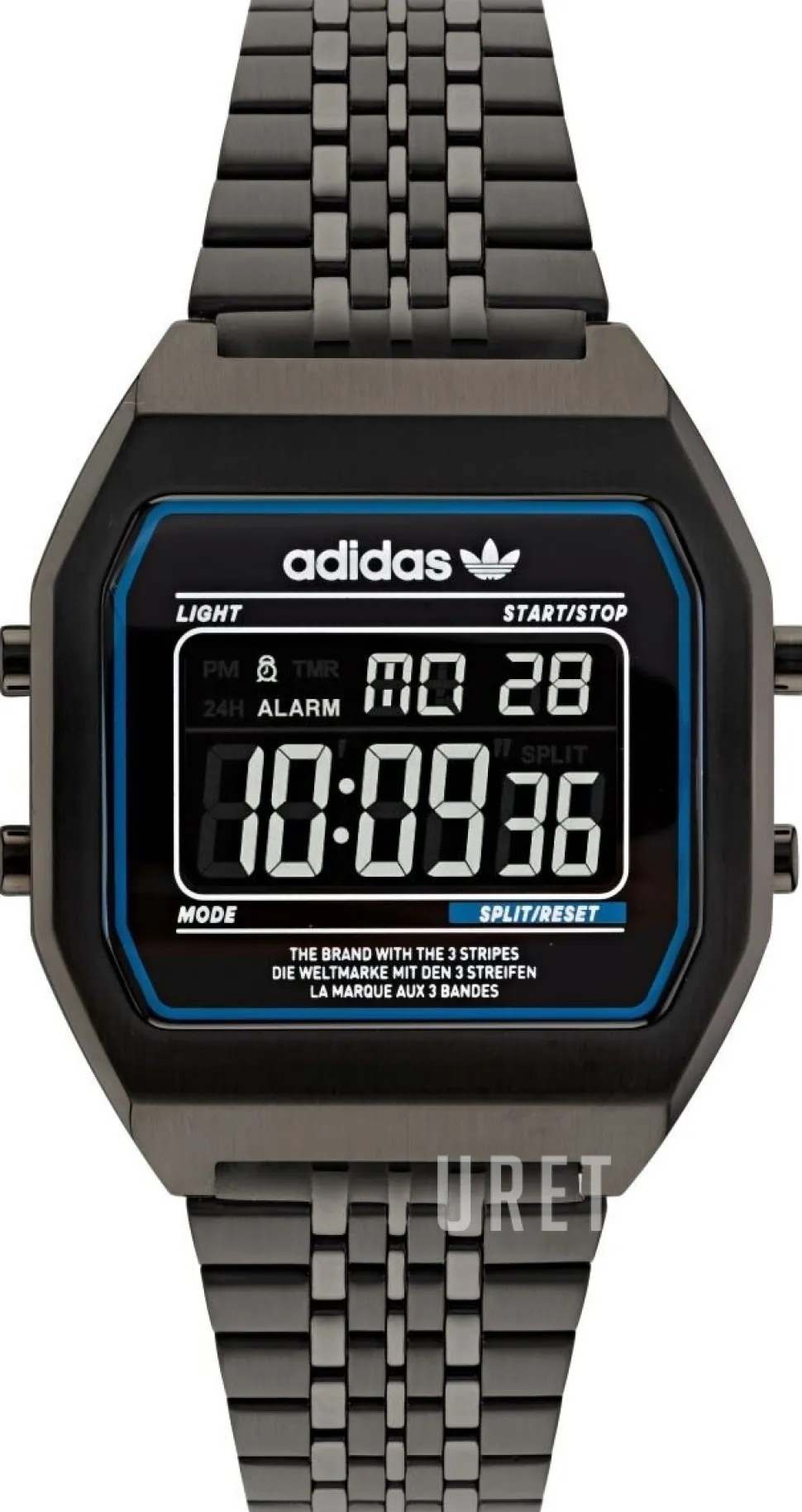 Street Digital LCD/Stål Ø36 mm