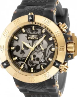 Subaqua Svart/Gulguldtonat stål Ø50 mm