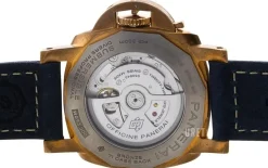 Submersible Bronzo Blå/Läder Ø42 mm