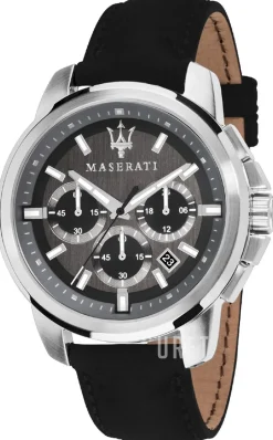 Successo Grå/Läder Ø44 mm