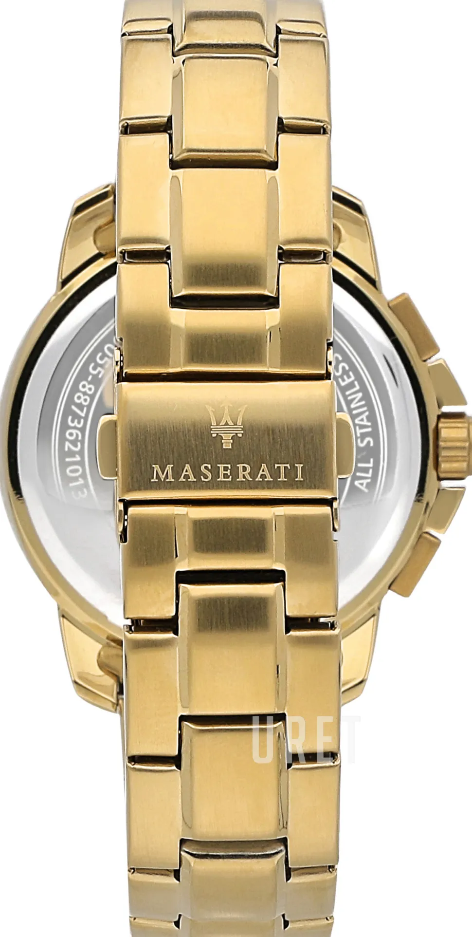 Successo Svart/Gulguldtonat stål Ø44 mm