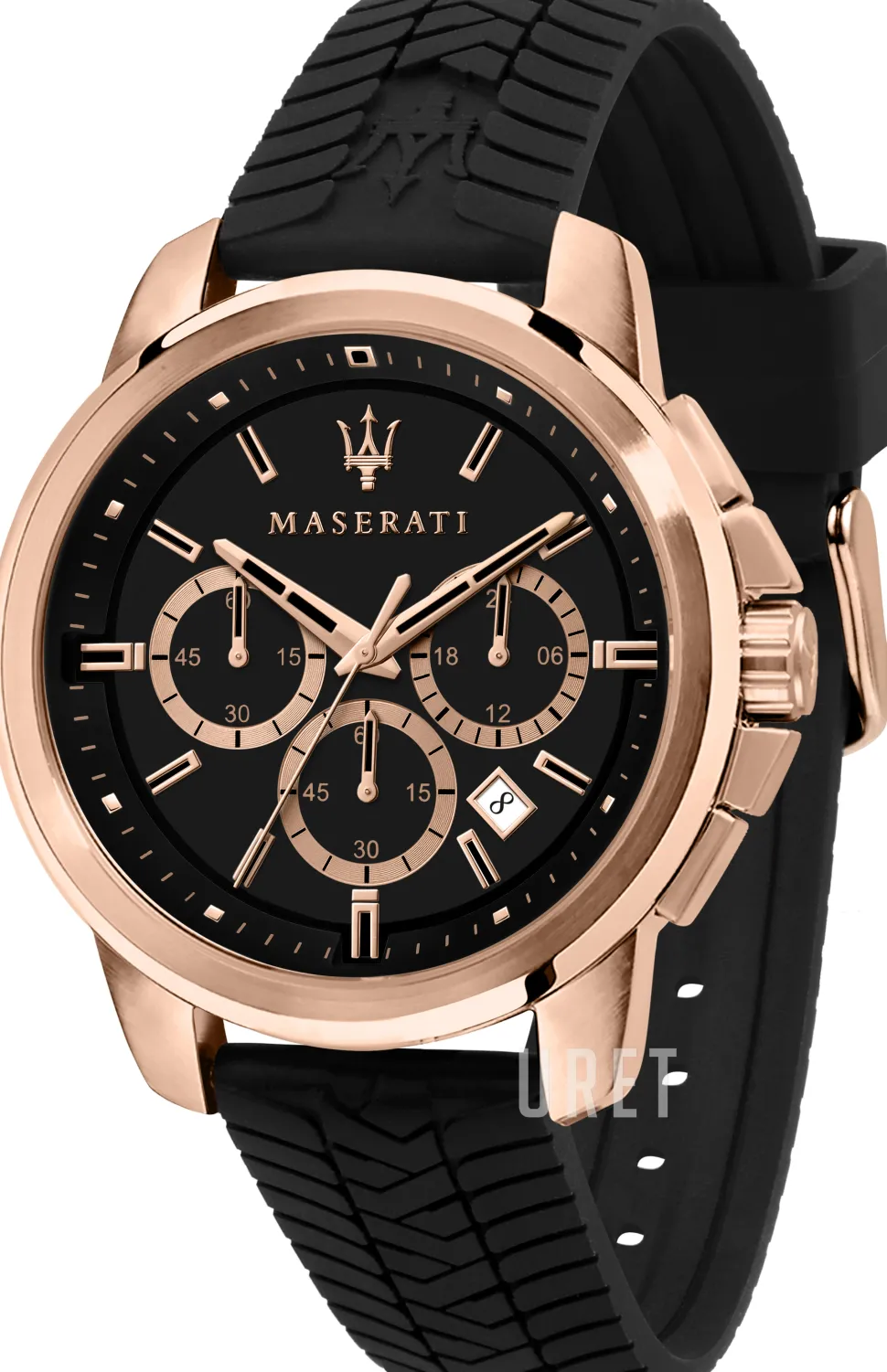 Successo Svart/Gummi Ø44 mm