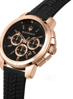 Successo Svart/Gummi Ø44 mm