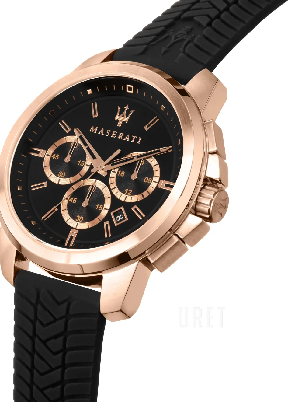 Successo Svart/Gummi Ø44 mm