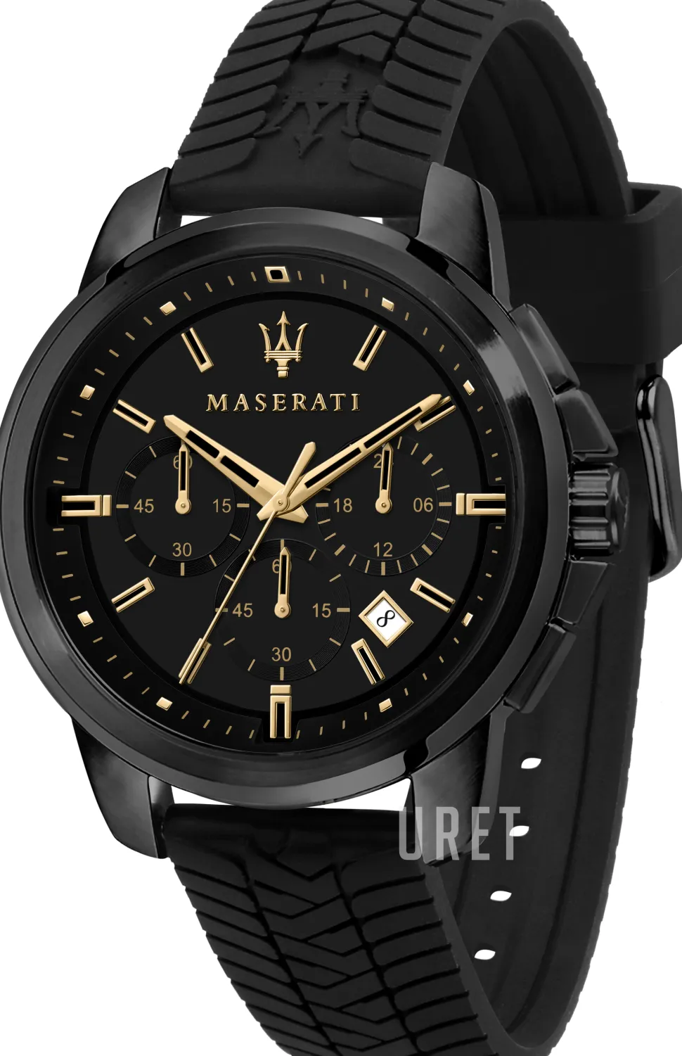 Successo Svart/Gummi Ø44 mm