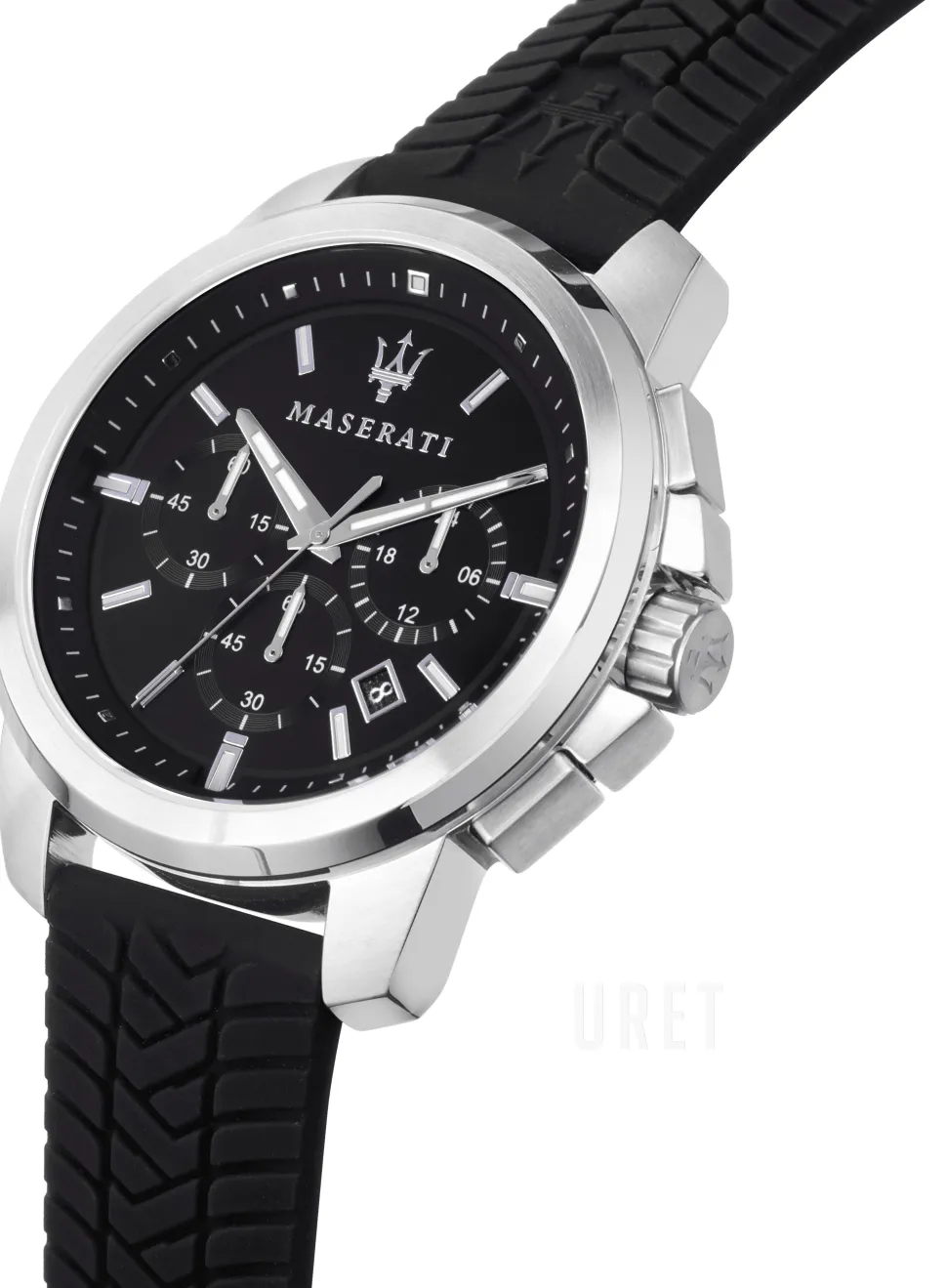 Successo Svart/Gummi Ø44 mm