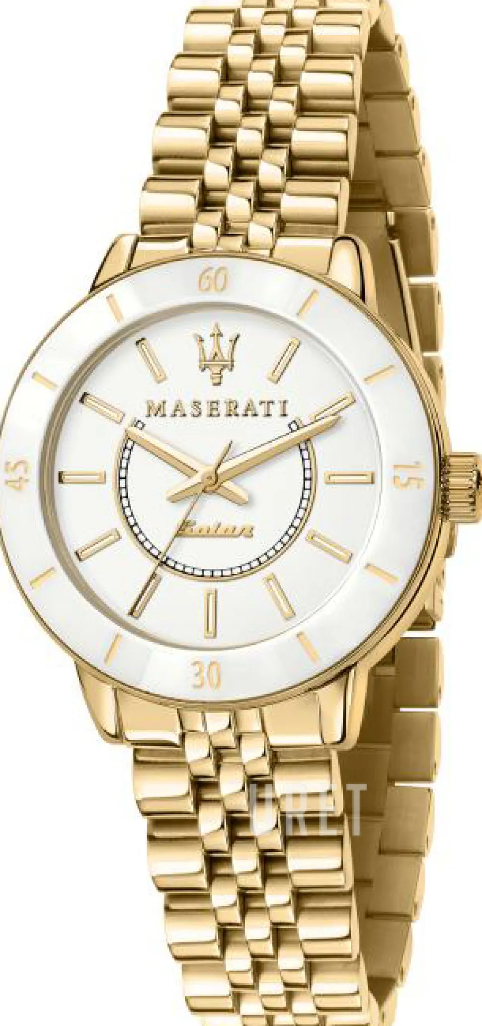 Successo Vit/Gulguldtonat stål Ø32 mm