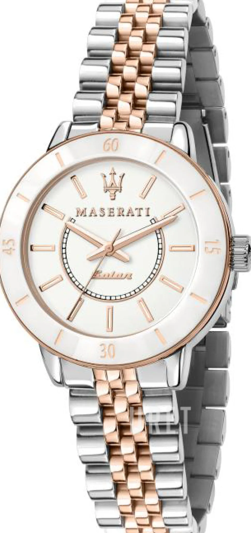 Successo Vit/Roséguldstonat stål Ø32 mm