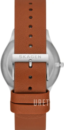 Sundby Titanium Grön/Läder Ø40 mm