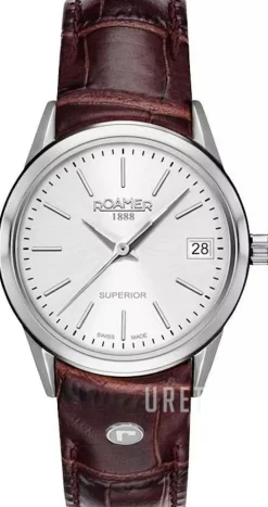 Superior Silverfärgad/Läder Ø30 mm