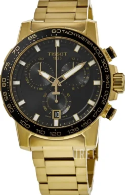 Supersport Chrono Svart/Guldtonat stål Ø45.5 mm