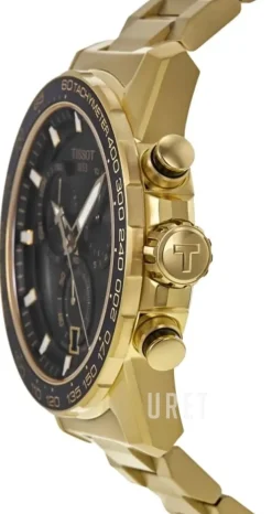 Supersport Chrono Svart/Guldtonat stål Ø45.5 mm