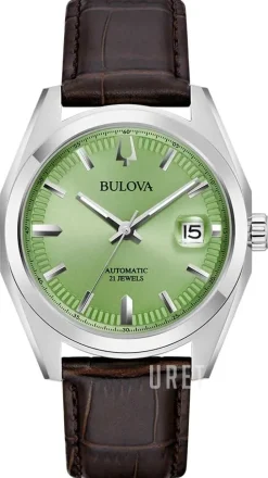 Surveyor Grön/Läder Ø39 mm