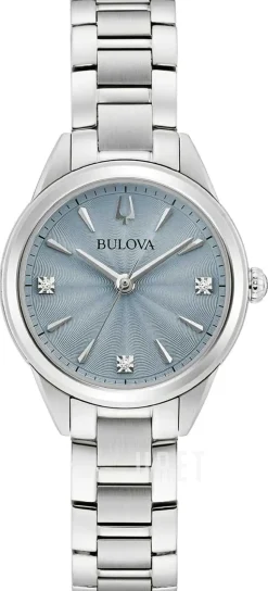 Sutton Blå/Stål Ø28 mm