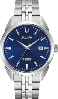 Sutton Blå/Stål Ø41.5 mm