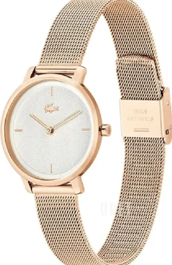 Suzanne Silverfärgad/Roséguldstonat stål Ø28 mm