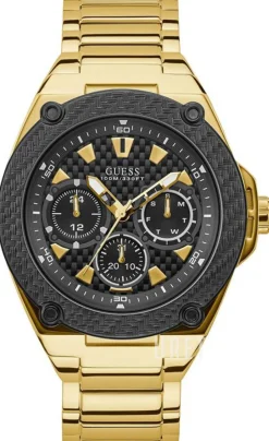 Svart/Gulguldtonat stål Ø45 mm