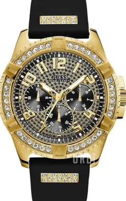 Svart/Gulguldtonat stål Ø48 mm