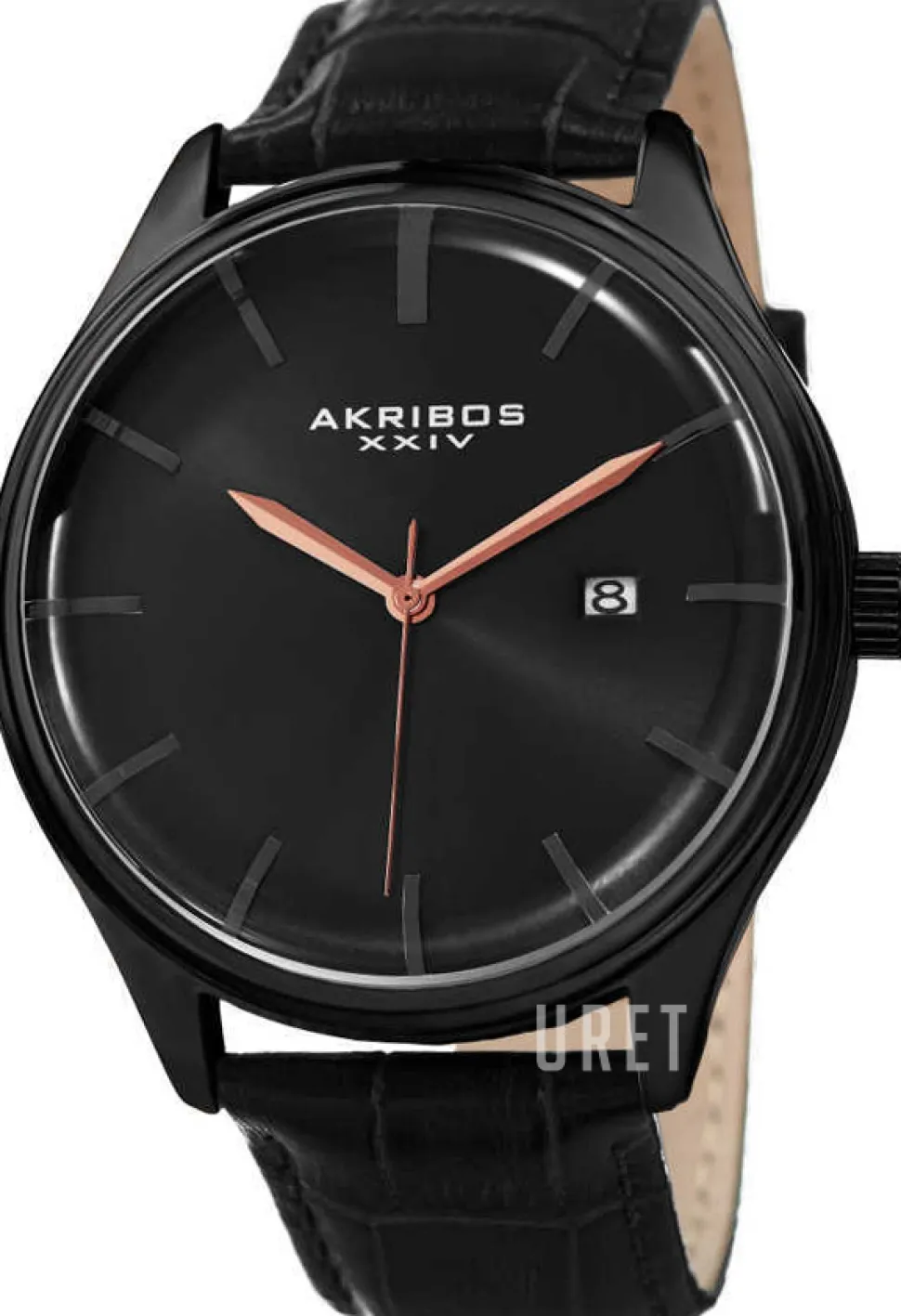 Svart/Läder Ø45 mm