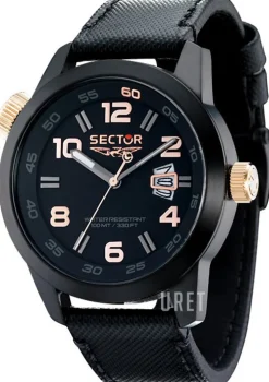 Svart/Läder Ø48 mm