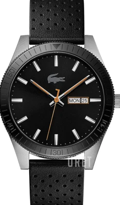 Svart/Läder Ø42 mm