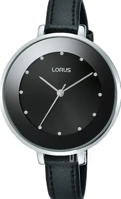 Svart/Läder Ø40 mm