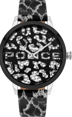 Svart/Läder Ø36 mm