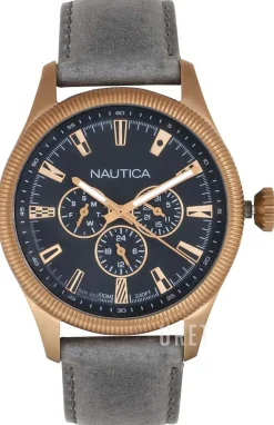 Svart/Läder Ø44 mm