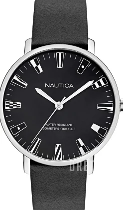 Svart/Läder Ø43 mm